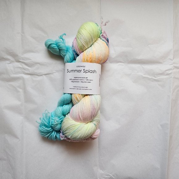 Yarn | Wildstar Fibers - Summer Splash Sock Set - Picture 2 of 3